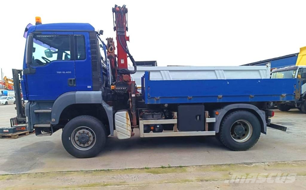 MAN TGS 18.400 شاحنات الرافعات