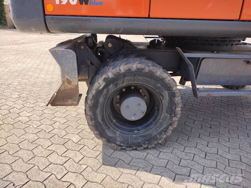 Atlas 190W mit OilQuick OQ70-55 Mobilbagger