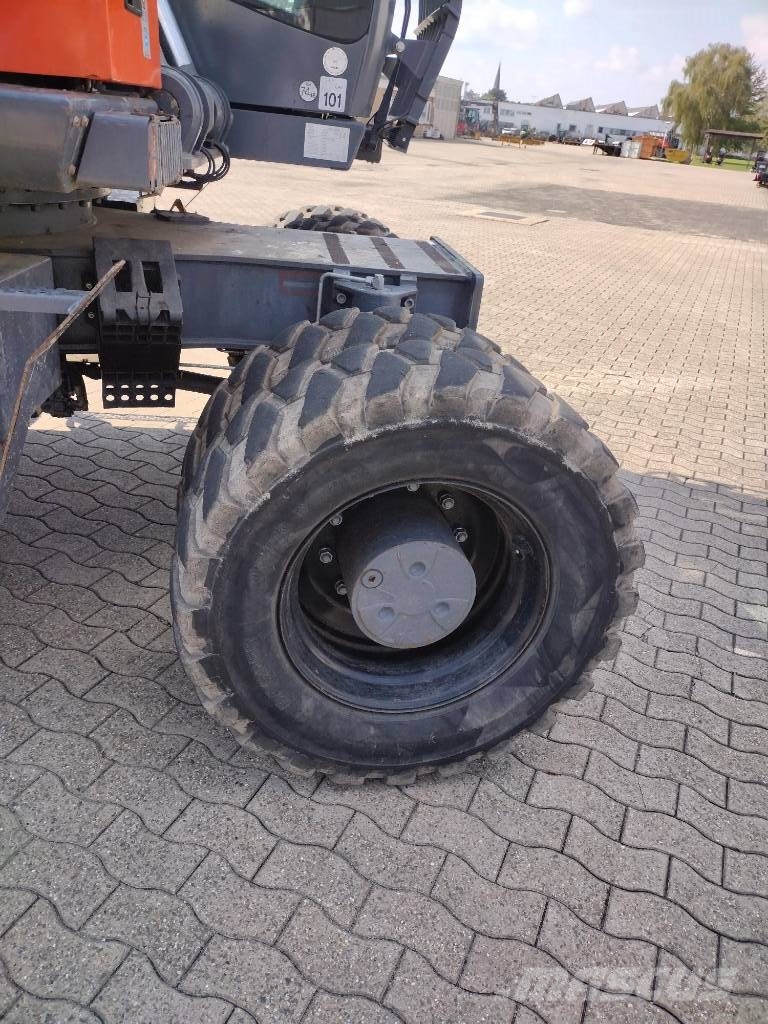 Atlas 190W mit OilQuick OQ70-55 Mobilbagger