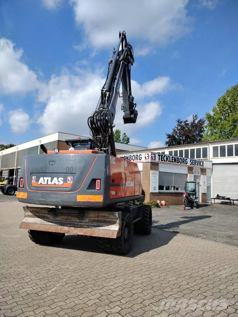 Atlas 190W mit OilQuick OQ70-55 Mobilbagger