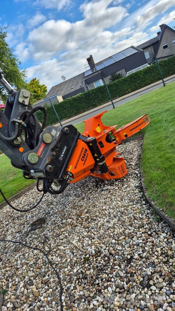 Atlas 190W mit OilQuick OQ70-55 (Woodcracker) Escavadoras de rodas