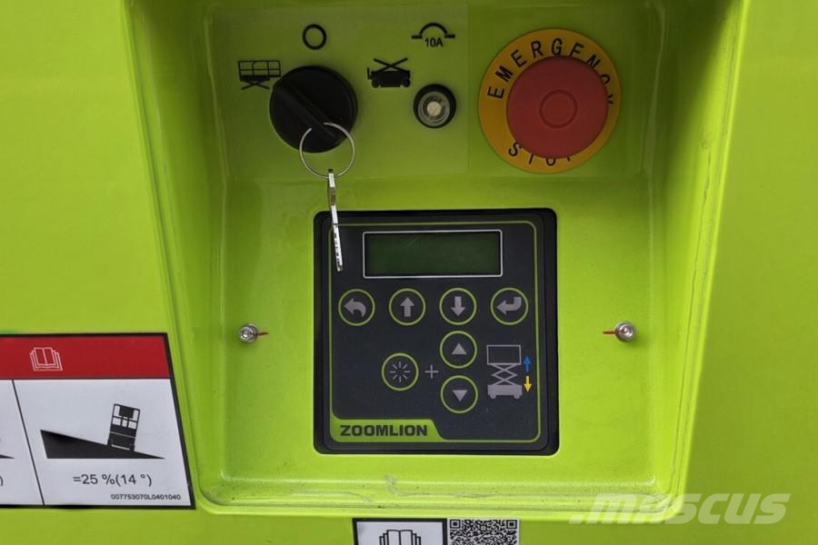 Zoomlion ZS0607AC Li Unused, Valid Inspection, 7.80m Workin Nožnicové zdvíhacie plošiny