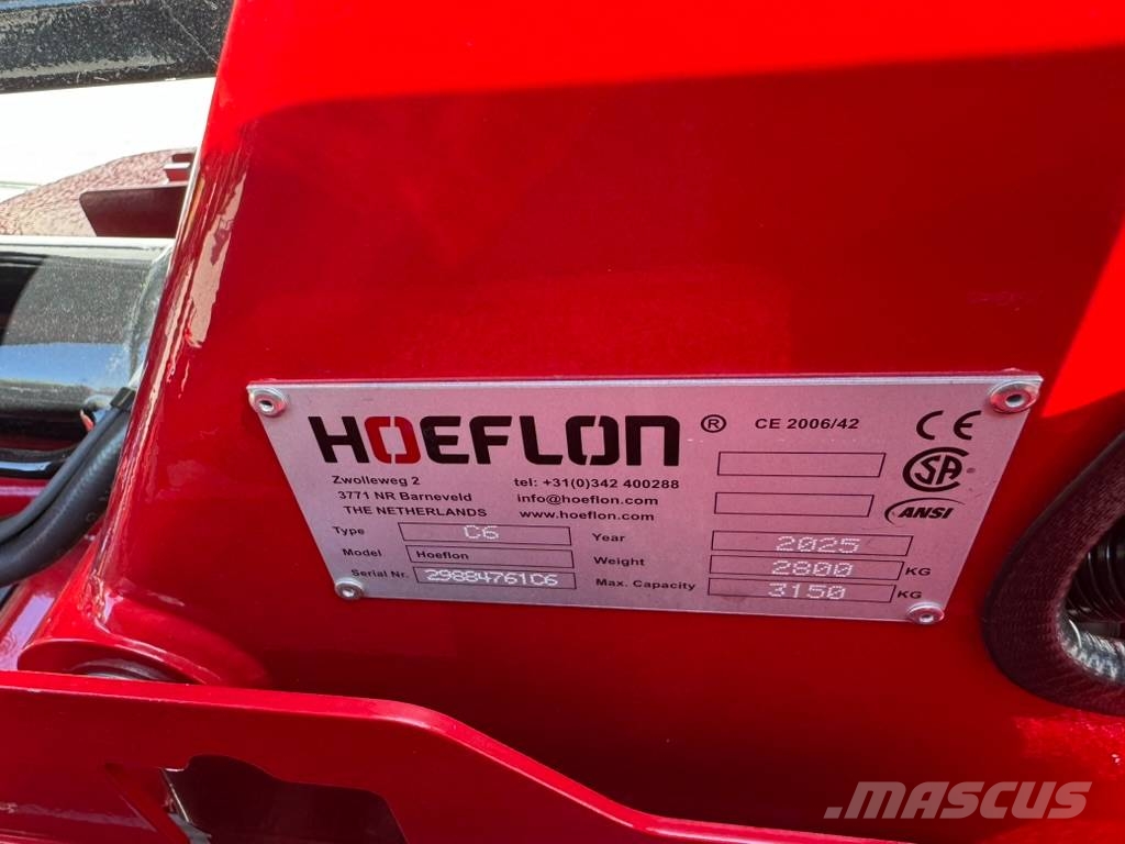 Hoeflon C6e Mini cranes