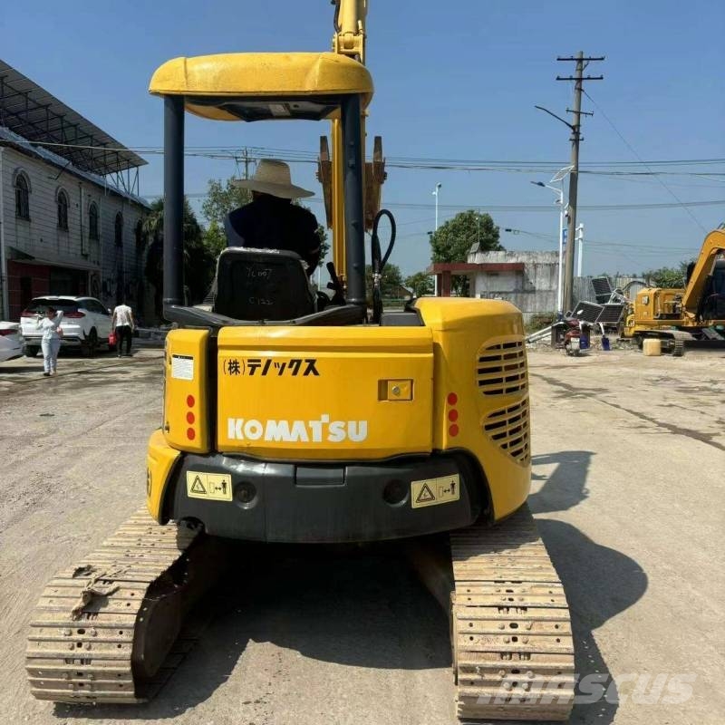 Komatsu PC 40 MR Mini ekskavatörler, 7 tona dek