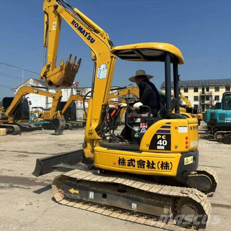 Komatsu PC 40 MR Mini ekskavatörler, 7 tona dek
