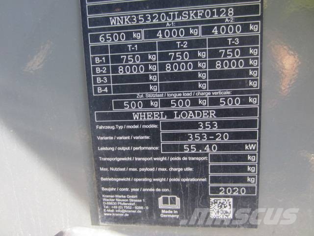 Kramer 5075 Cargadoras sobre ruedas