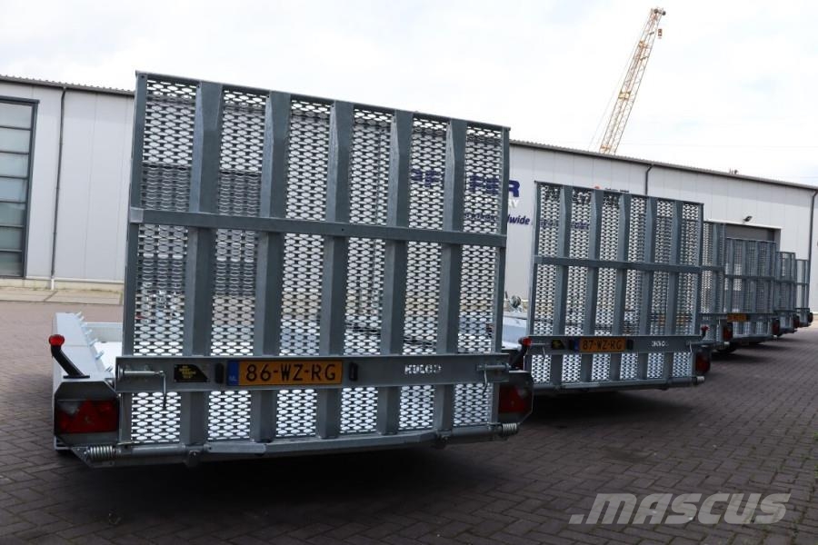 Hulco Terrax-2 3500kg 2 Axel Trailer, 2.770 kg Capacity, Aanhangwagens
