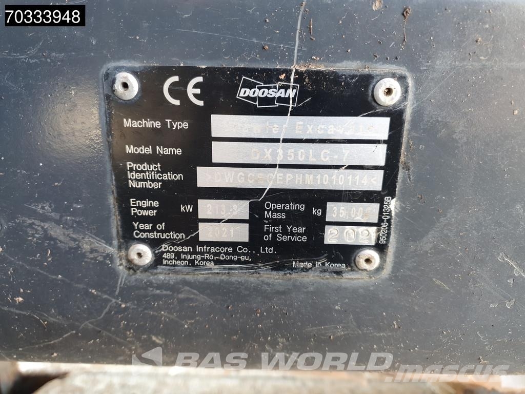 Doosan DX350 LC-7 Pelle sur chenilles