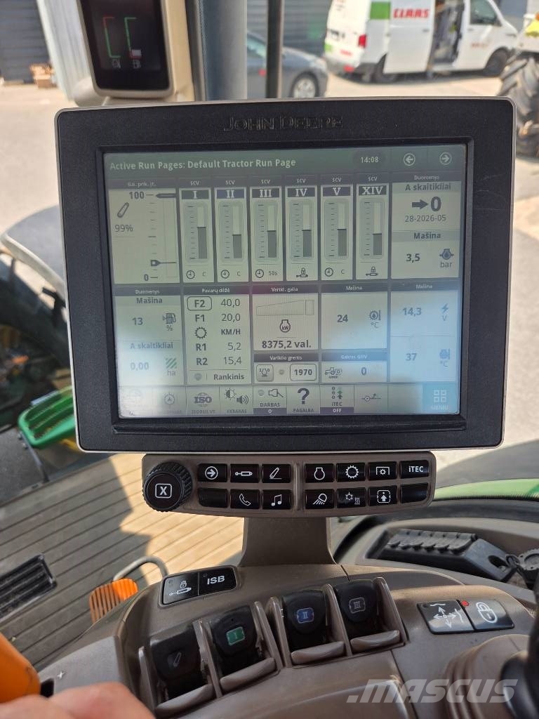 John Deere 7290 R الجرارات