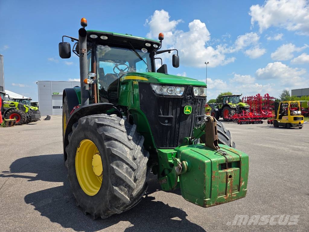 John Deere 7290 R الجرارات