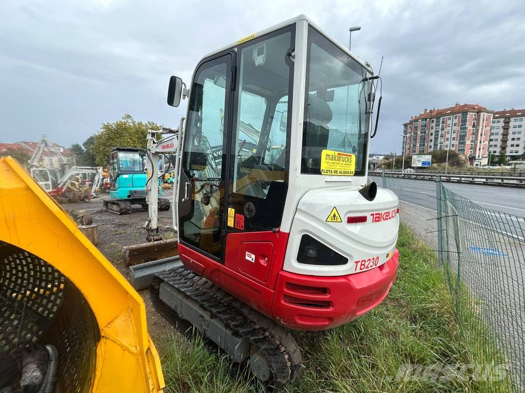 Takeuchi TB 230 Miniekskavaatorid < 7 t