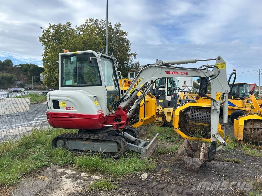 Takeuchi TB 230 Miniekskavaatorid < 7 t