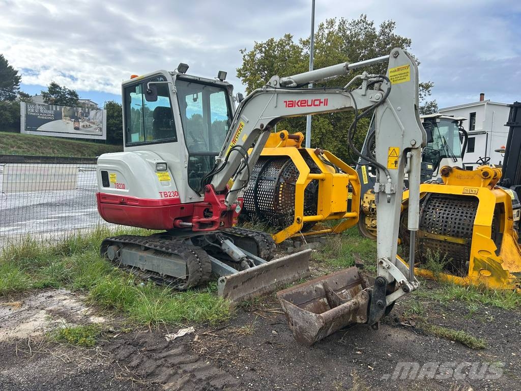 Takeuchi TB 230 Miniekskavaatorid < 7 t