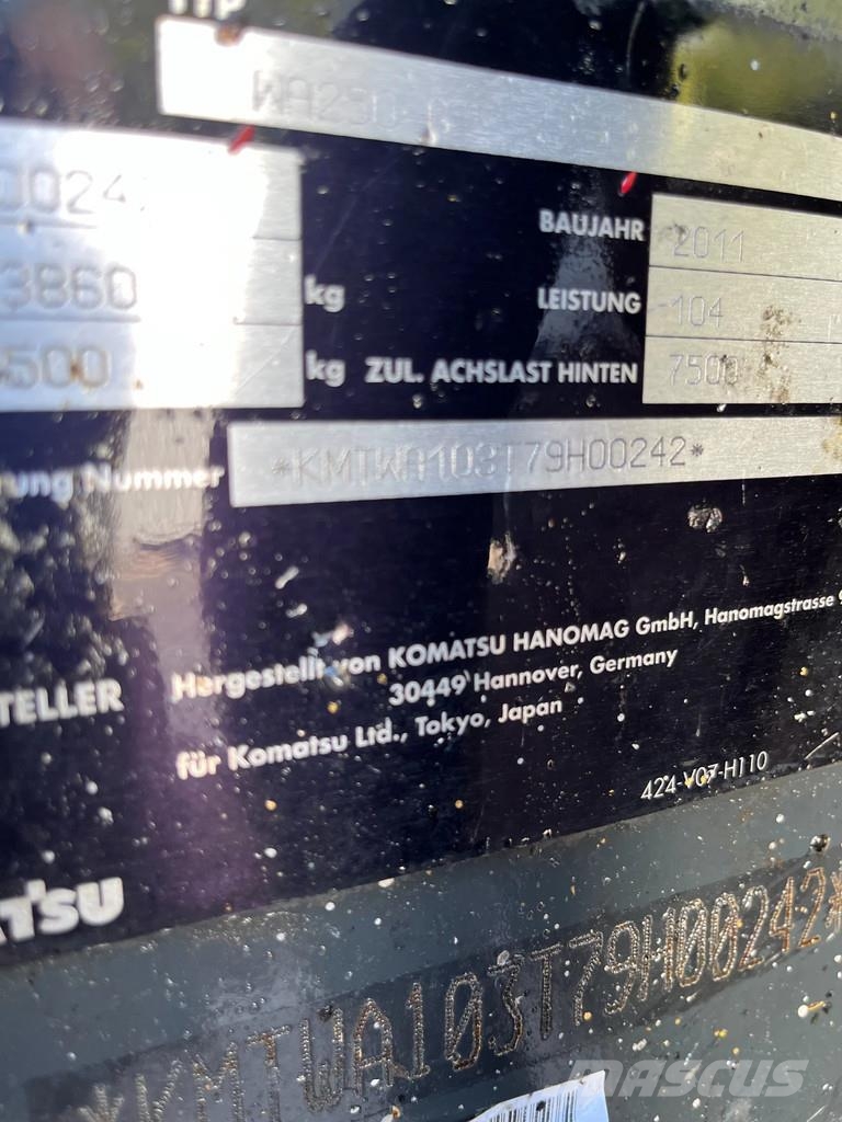Komatsu WA250 WA250-6 Radlader*Klima*Hochschaufel*Recyclin Cargadoras sobre ruedas