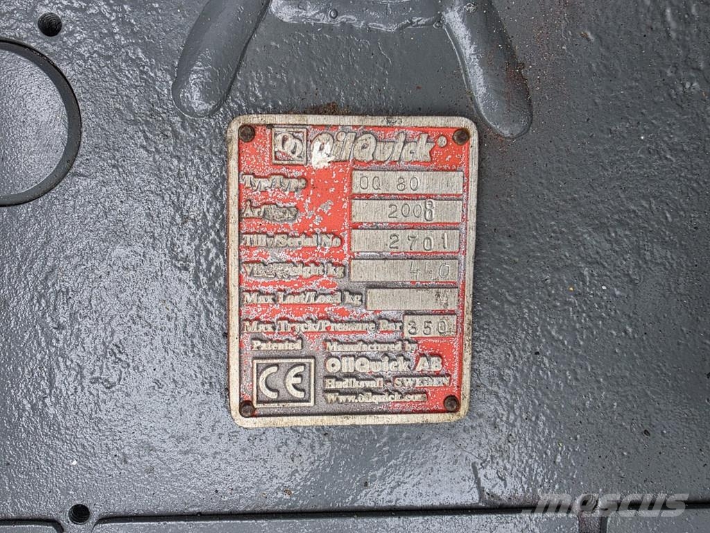 OilQuick 80 snelwissel oq 80 quick coupler Quick connectors