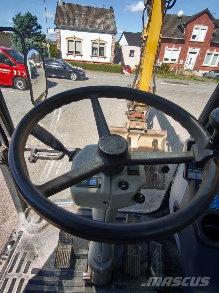 Komatsu PW 148-8 *Rotortilt* Klima* 2 Schaufeln Mobilbagger