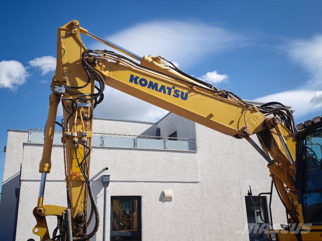 Komatsu PW 148-8 *Rotortilt* Klima* 2 Schaufeln Mobilbagger