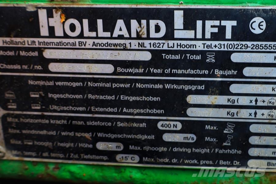 Holland Lift Megastar G-320DL30-4WDS/N Diesel, 4x4x4 Drive, 34m Scissor lifts