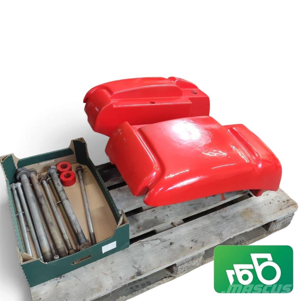 Manitou MLT 630 730 629 731 Rear hitch + ballast Šasija i vešenje