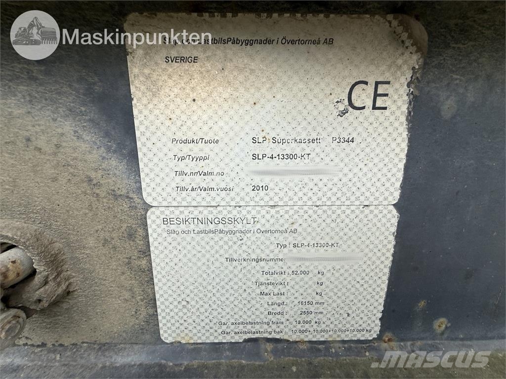  Slp-8-13300-Kt 8-13300-KT Tipptrailer