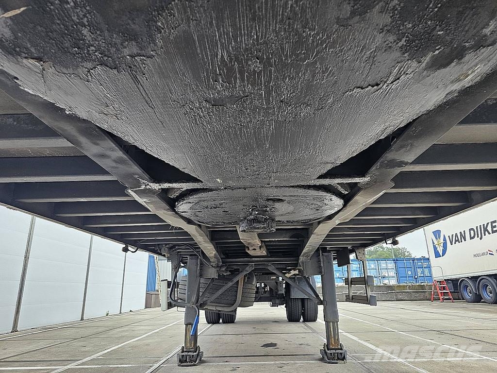 Meusburger PS10 STEER AXLE CITY, NEW CURTAINS, FORKLIFT CONNE Тентованные полуприцепы