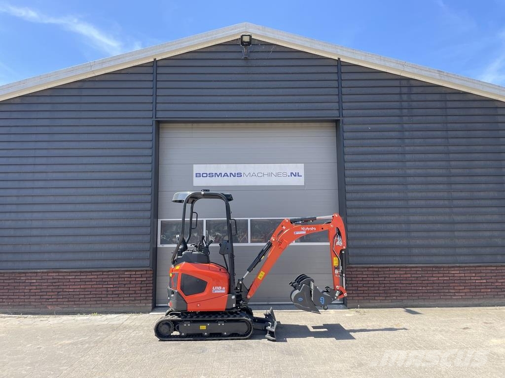 Kubota U18-5 HI minigraver NIEUW €395 LEASE Mini excavators < 7t