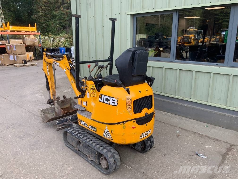 JCB 8008 CTS Mini bagri <7t
