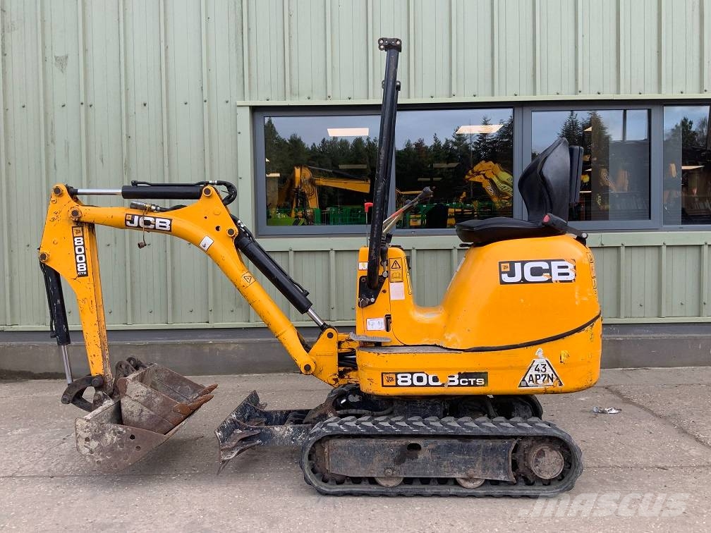 JCB 8008 CTS Mini bagri <7t