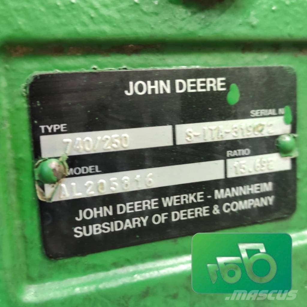John Deere 6130M Front axle DANA 740/250 AL205816 Podvozje in vzmetenje