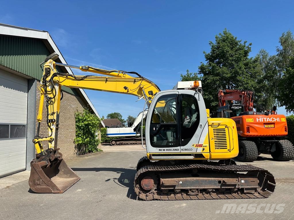 New Holland E115SR-1ES Rupsgraafmachines