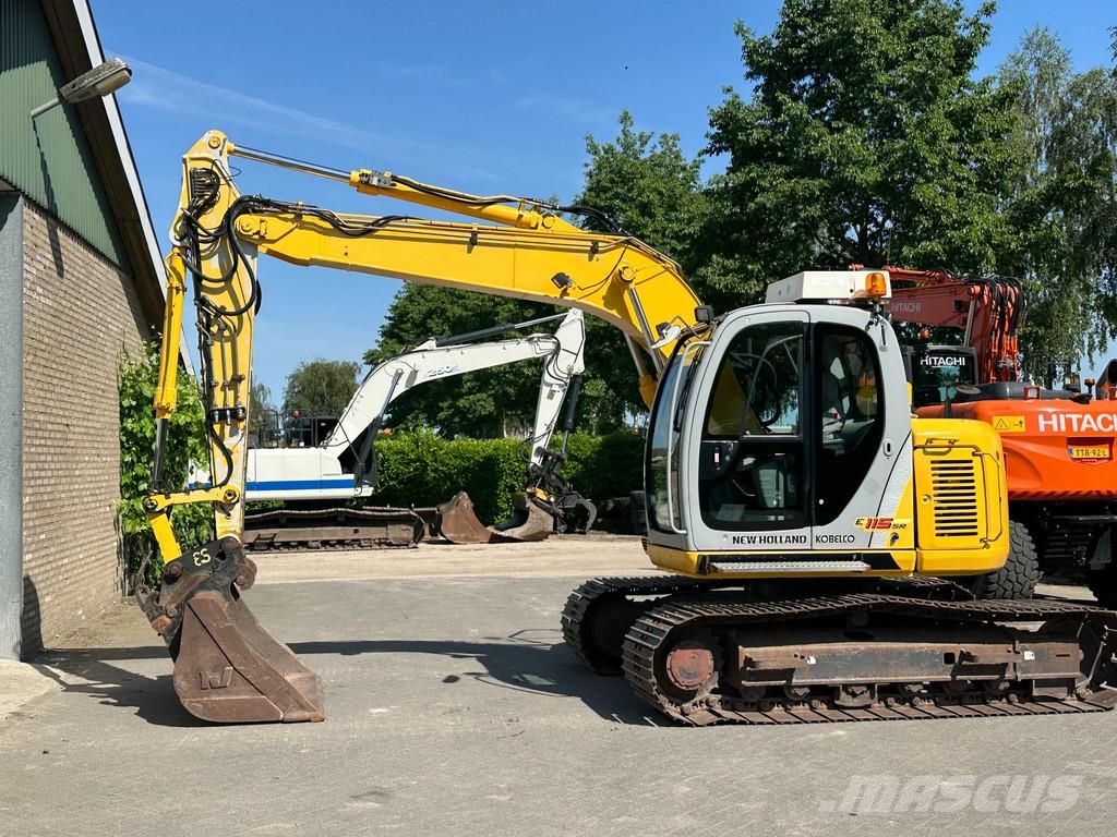 New Holland E115SR-1ES Rupsgraafmachines