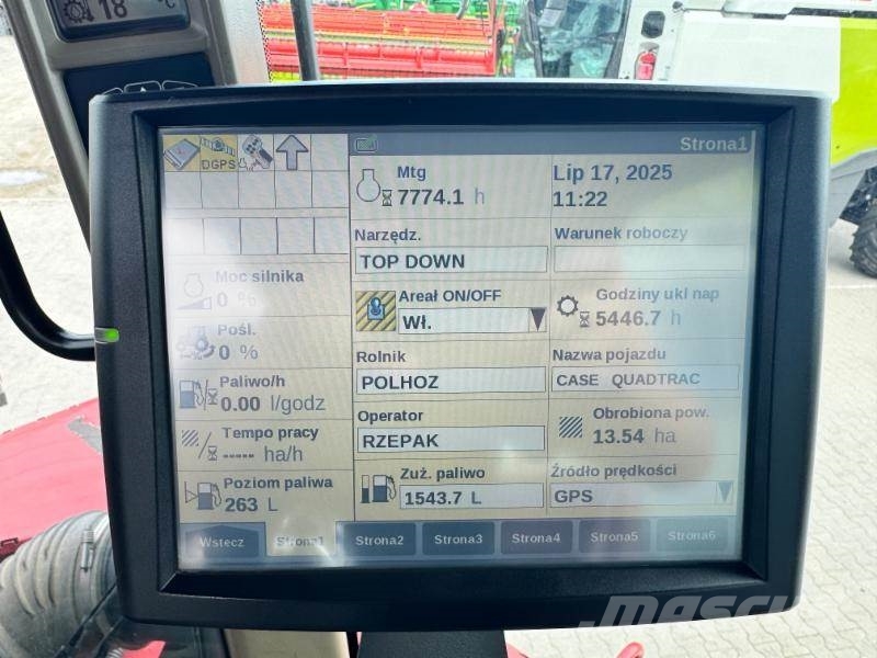Case IH STX 600 Quadtrac 트랙터