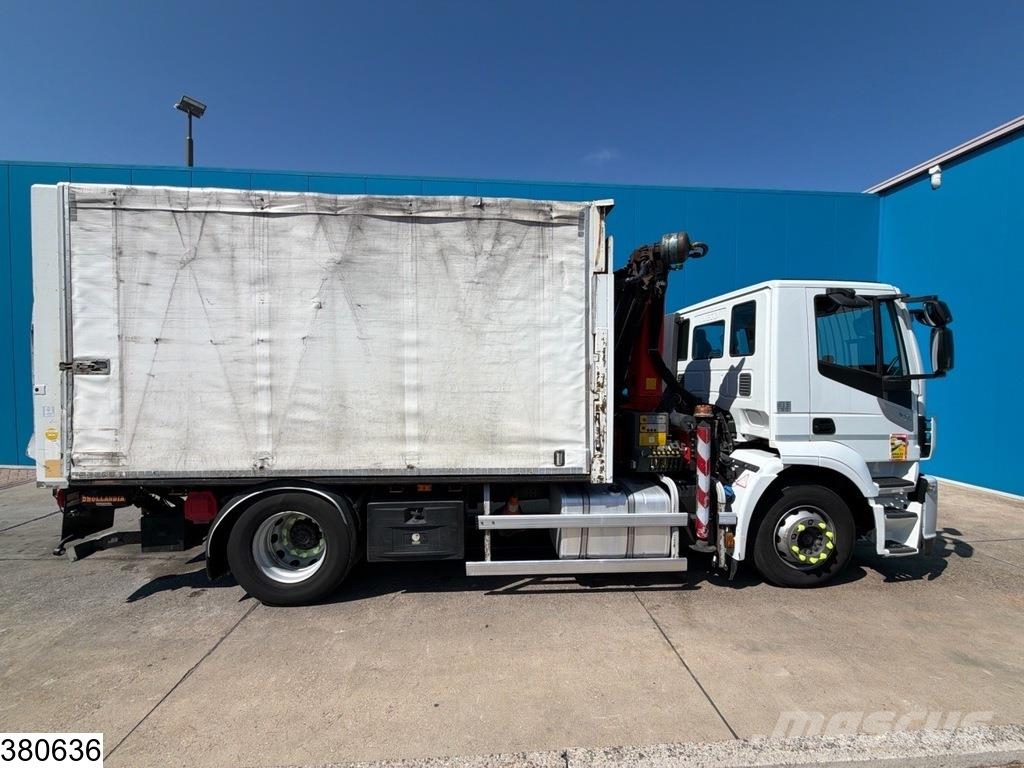 Iveco Stralis 310 EURO 6, PTO, Palfinger, Dhollandia Camiones de cama baja