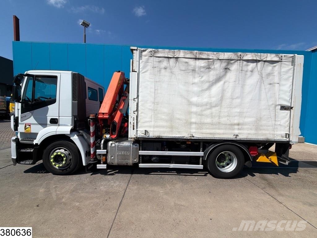 Iveco Stralis 310 EURO 6, PTO, Palfinger, Dhollandia Camiones de cama baja
