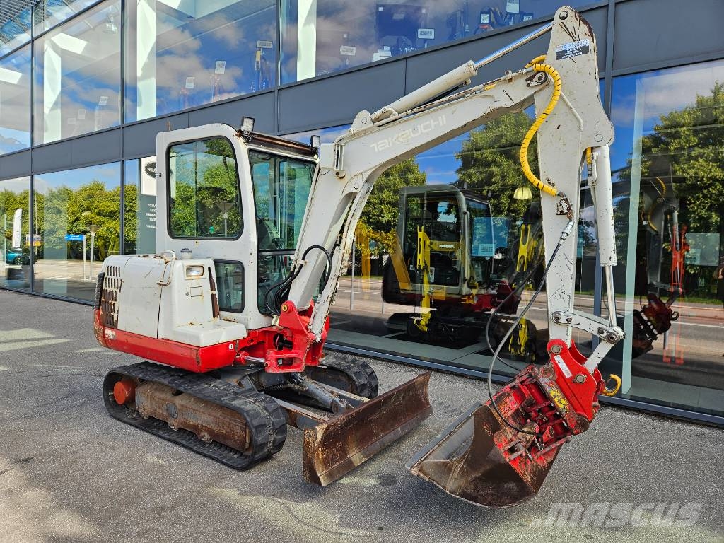 Takeuchi TB 125 حفارات صغيرة أقل من 7 طن (حفارات صغيرة)