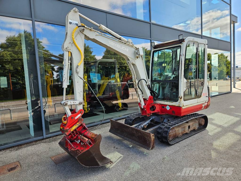 Takeuchi TB 125 حفارات صغيرة أقل من 7 طن (حفارات صغيرة)