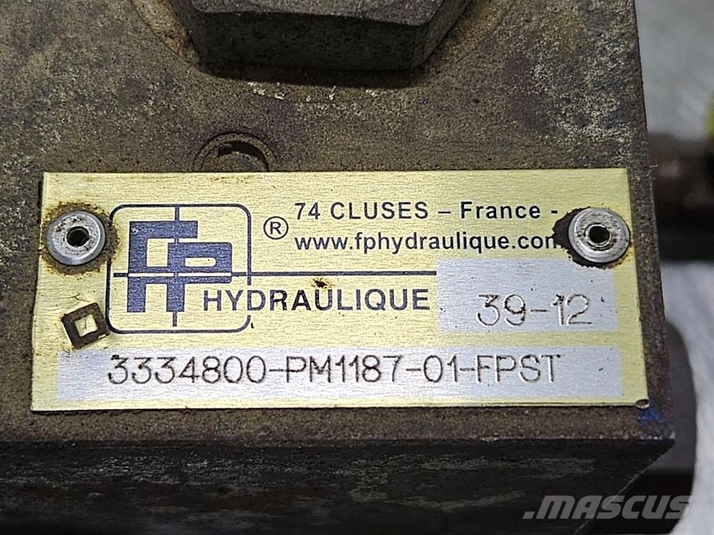 ATN Zebra 12-FP Hydraulique PM1187-01-FPST-Valve Υδραυλικά