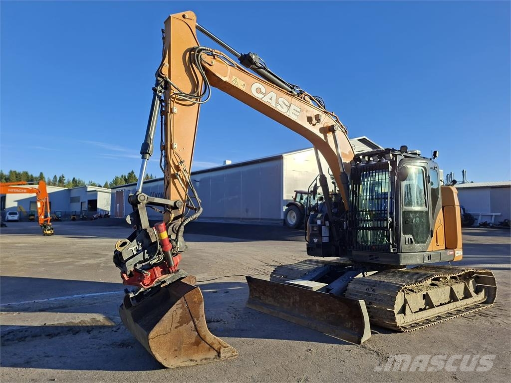 CASE CX145DSR -PYÖRITTÄJÄLLÄ- Telakaivukoneet