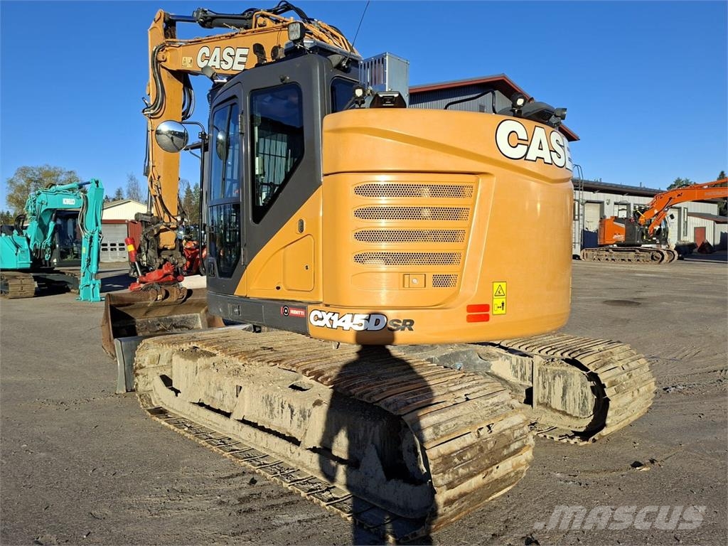 CASE CX145DSR -PYÖRITTÄJÄLLÄ- Telakaivukoneet