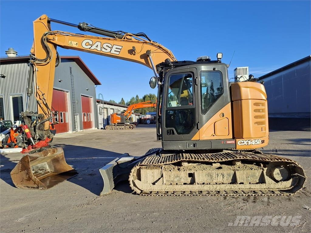 CASE CX145DSR -PYÖRITTÄJÄLLÄ- Telakaivukoneet