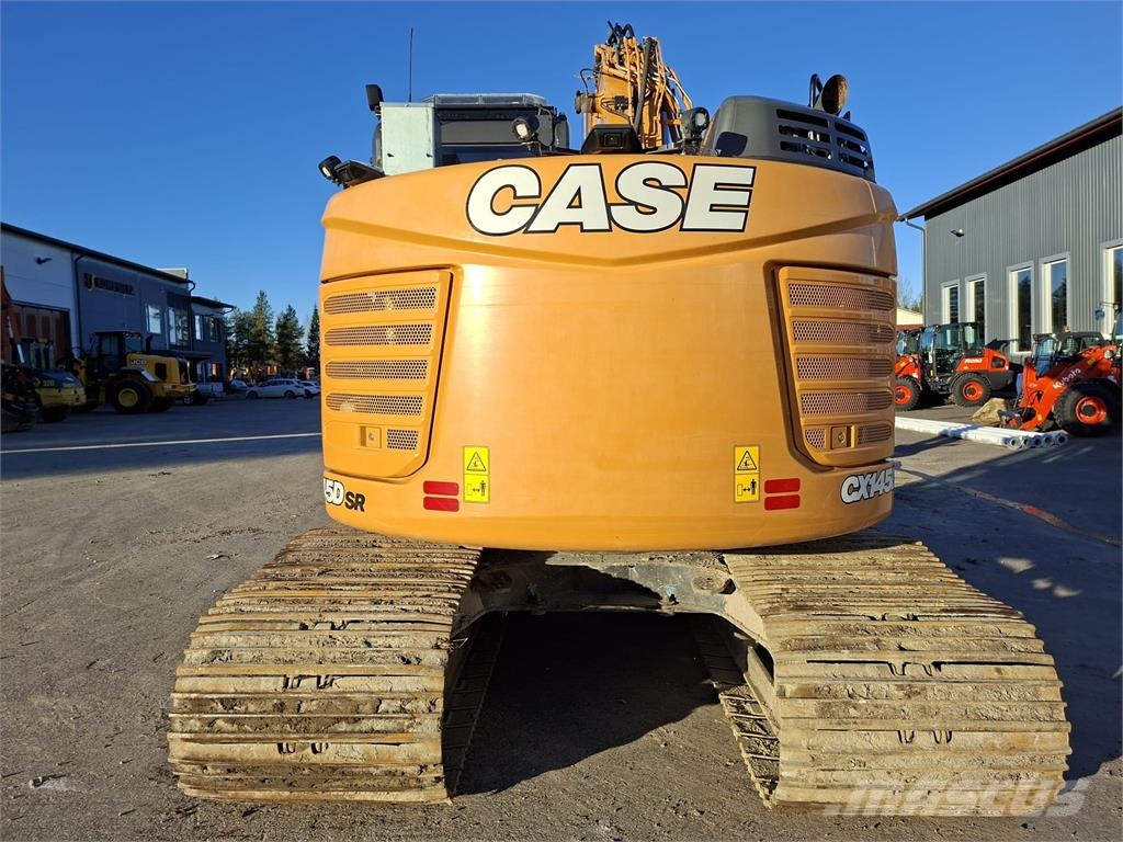 CASE CX145DSR -PYÖRITTÄJÄLLÄ- Telakaivukoneet