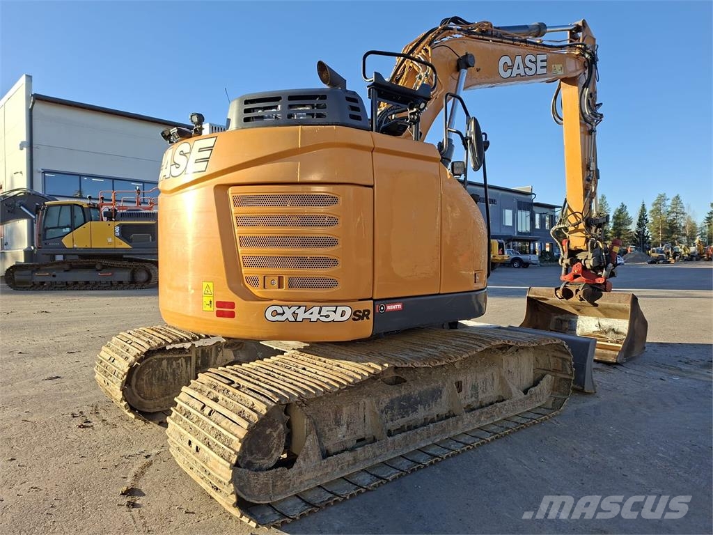CASE CX145DSR -PYÖRITTÄJÄLLÄ- Telakaivukoneet
