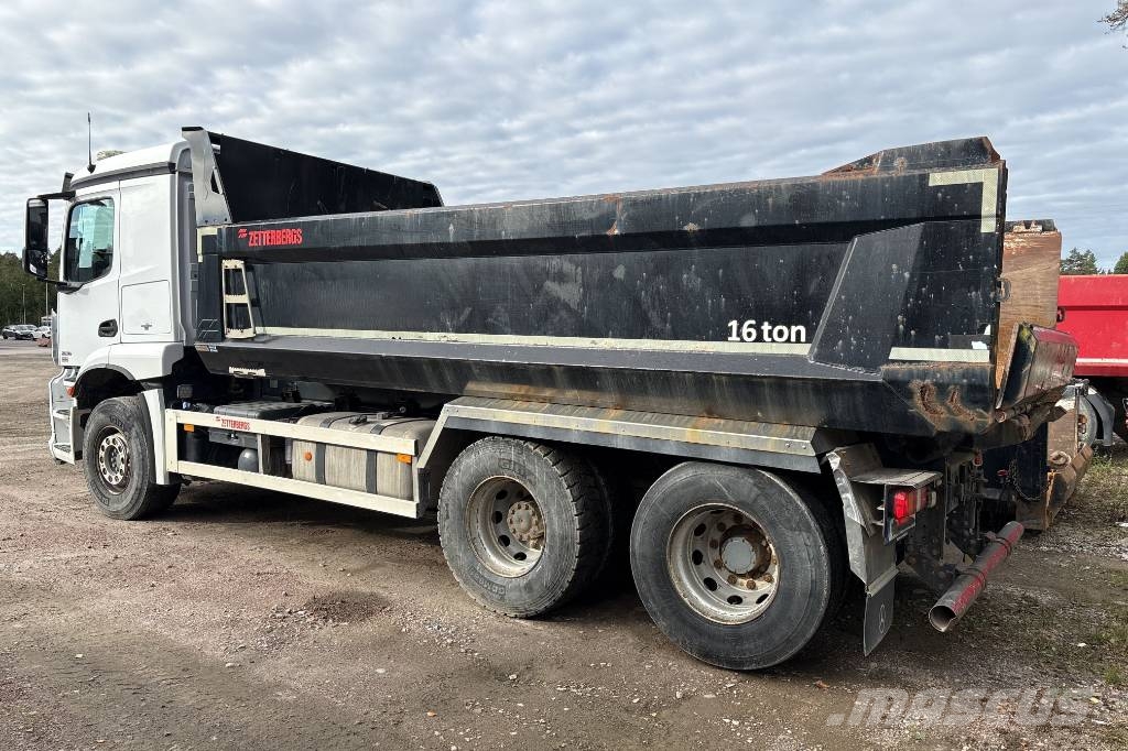 MERCEDES BENZ AROCS 2636 6*2, Endast 214047km Kiper tovornjaki