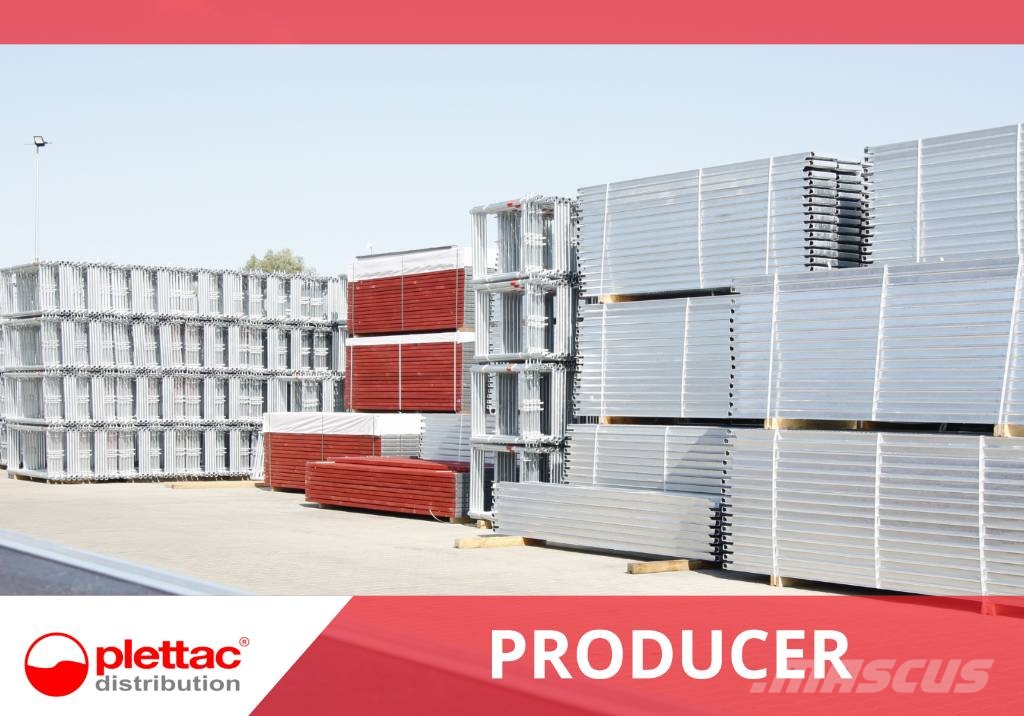  Plettac Distribution Steel Decks 250x32, 1050 pcs Pastolių įrengimai