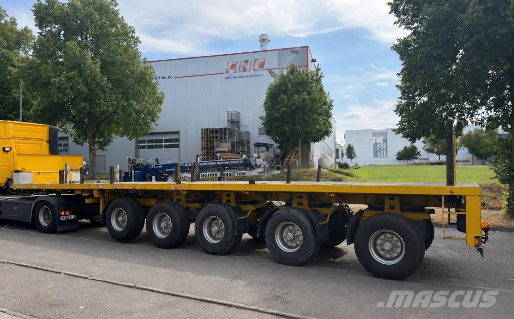 Goldhofer SPZ-DL5-55/80 A Semi-trailer med lad/flatbed