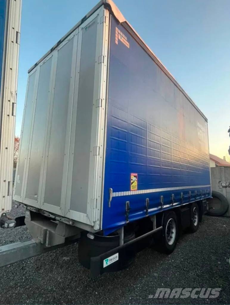 Przyczepa Rodos MEGA 6m 18 ton Kayar tenteli çekiciler
