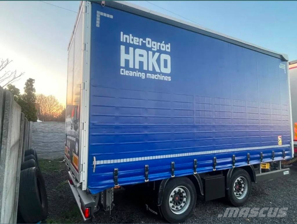 Redos Przyczepa MEGA 6m 18 ton Тентовані причепи