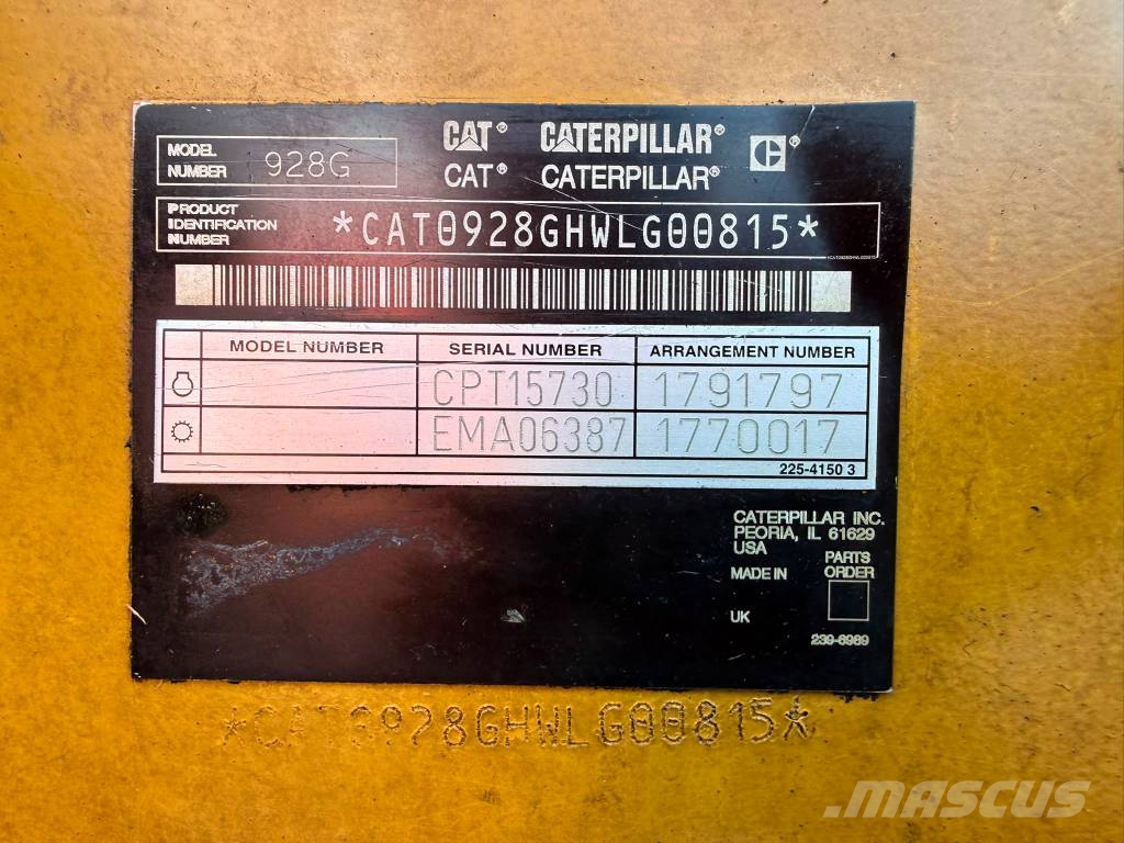 CAT 928 G z // BJ. 2006 / 20555H/ZSA/ Hjullastere