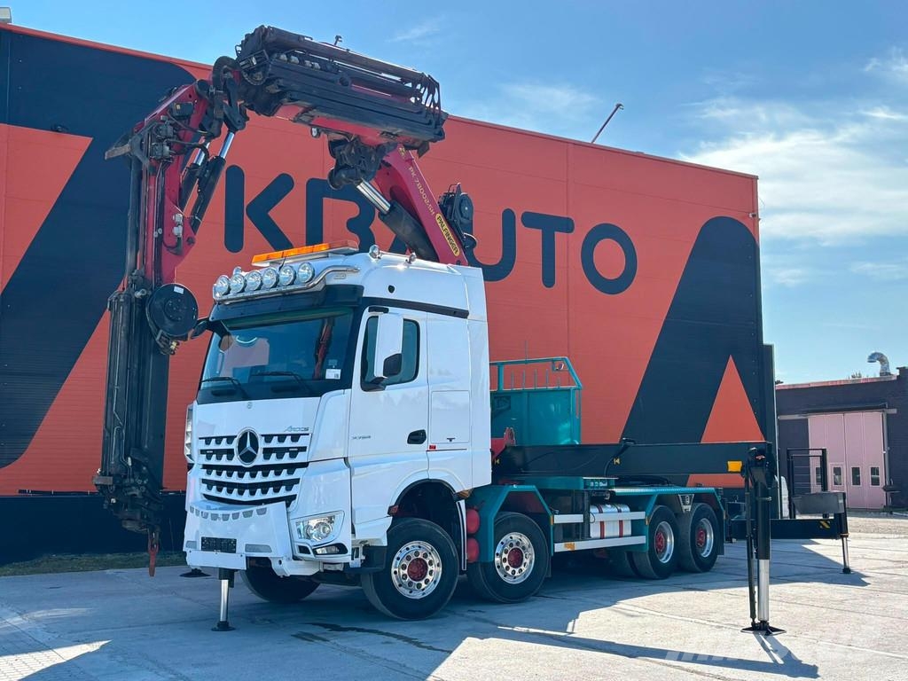 Mercedes-Benz Arocs 3258 8x4 PK 78002 + JIB + WINCH / PLATFORM L Smagās mašīnas ar celtni