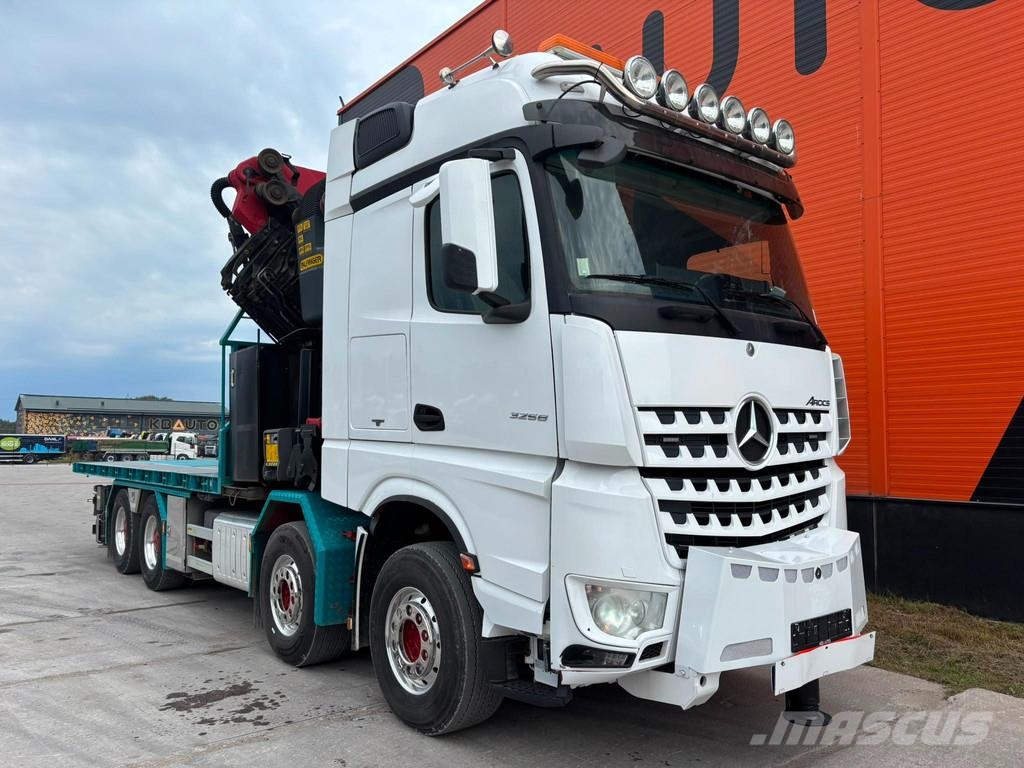 Mercedes-Benz Arocs 3258 8x4 PK 78002 + JIB + WINCH / PLATFORM L Smagās mašīnas ar celtni
